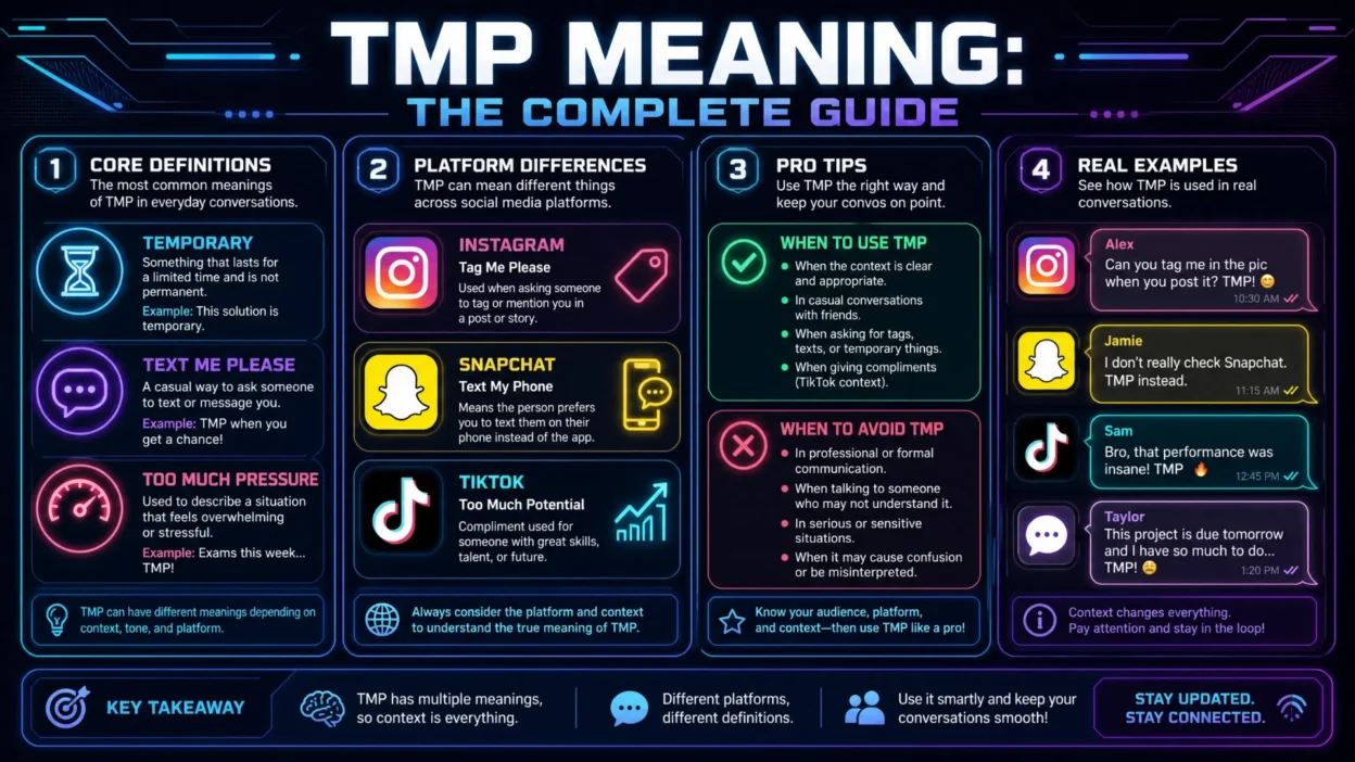 TMP Mean in Text