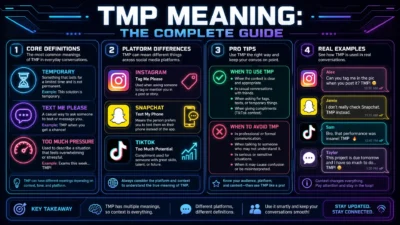 TMP Mean in Text