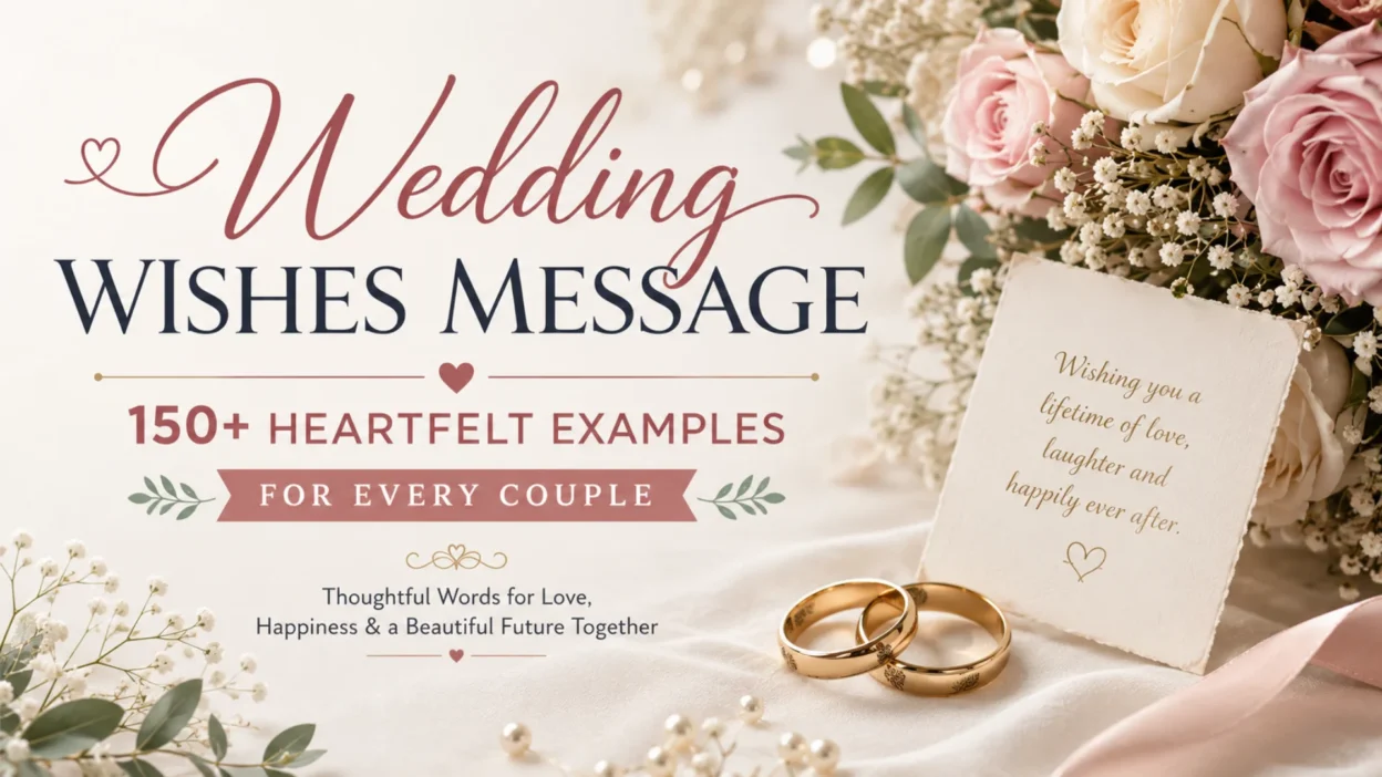Wedding Wishes Message