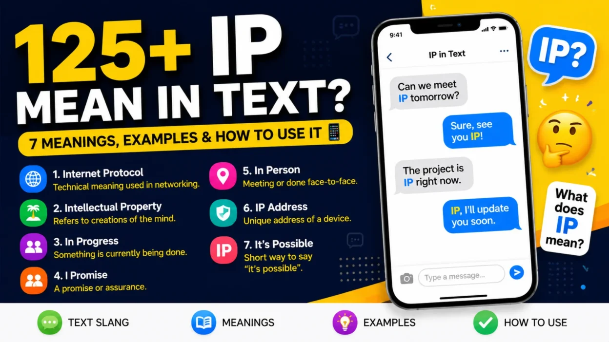 IP Mean in Text