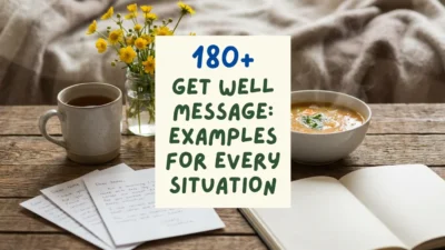 Get Well Message: