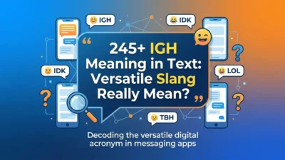 IGH Meaning in Text