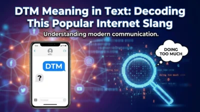 DTM Meaning in Text
