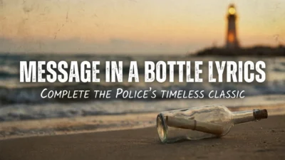 Message in a Bottle Lyrics: