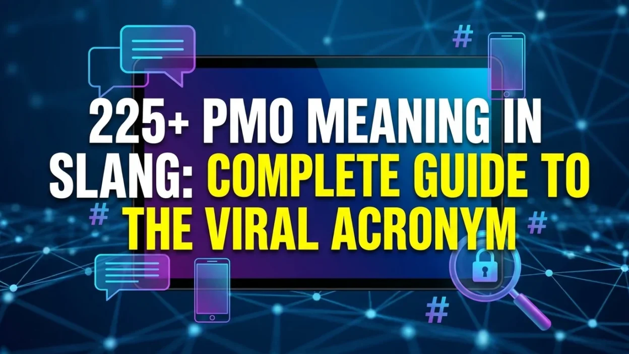 PMO Meaning in Slang