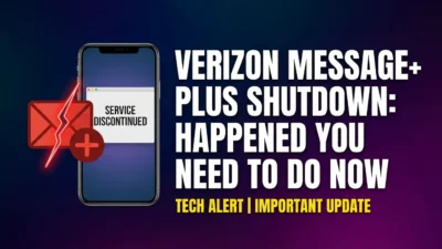 verizon message+ plus shutdown