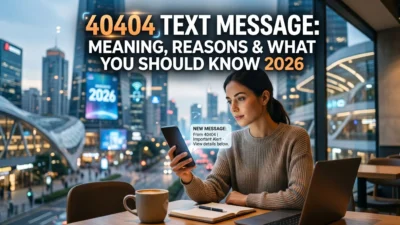 40404 text message meaning, Twitter SMS short code history, common reasons for receiving it, and what to know in 2026