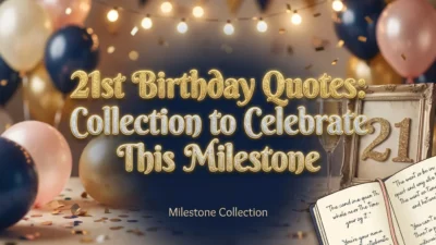 21st Birthday Quotes