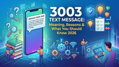 3003 text message meaning, common reasons for receiving it, SMS short code details, and what to know in 2026