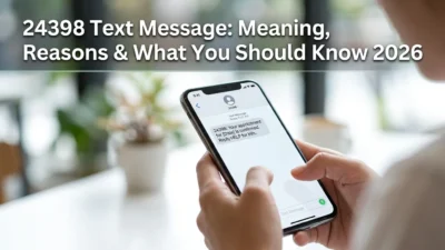 24398 text message meaning, common reasons for receiving it, SMS short code details, and what to know in 2026