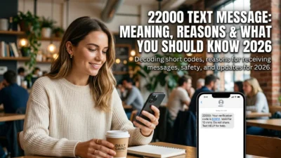 22000 text message meaning, Google verification codes, common reasons for receiving it, and what to know in 2026