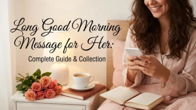Long Good Morning Message for Her: Complete Guide & Collection