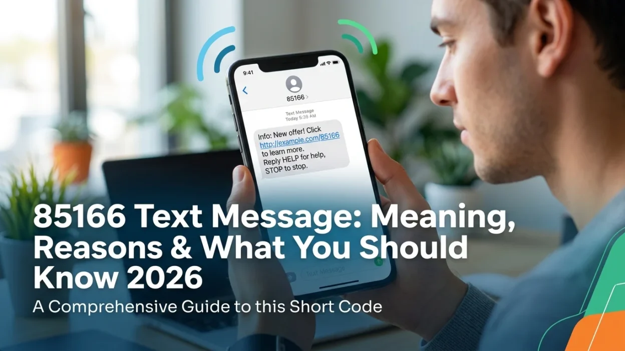 85166 text message meaning, common reasons for receiving it, SMS short code details, and what to know in 2026