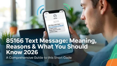 85166 text message meaning, common reasons for receiving it, SMS short code details, and what to know in 2026