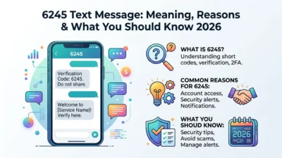 6245 text message meaning, email-to-text gateway details, common reasons for receiving it, and what to know in 2026