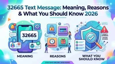 32665 text message meaning, Facebook SMS short code, verification codes, account alerts, and what to know in 2026