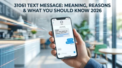 31061 text message meaning, common reasons for receiving it, verification code details, and what to know in 2026