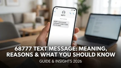 68777 text message meaning, USPS SMS short code details, common reasons for receiving it, and what to know in 2026