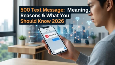 500 text message meaning, common reasons for receiving it, SMS short code details, and what to know in 2026