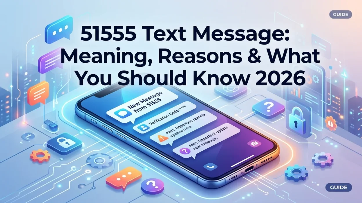 51555 text message meaning, common reasons for receiving it, SMS short code details, and what to know in 2026