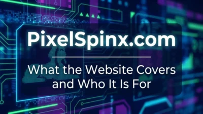 PixelSpinx.com explained, covering its content, main topics, and the audience it is designed for