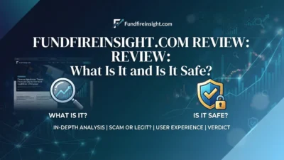 Fundfireinsight.com review explaining what the site is, what it offers, and whether it is safe to use