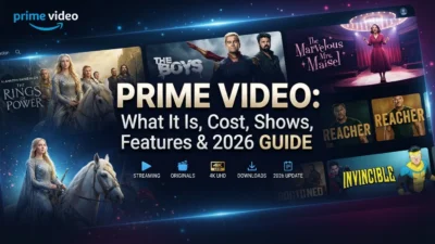 Prime Video cost, shows, features, and 2026 guide