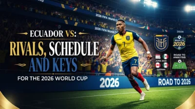 Ecuador Mundial 2026 con rivales, calendario, partidos y claves para seguir a La Tri