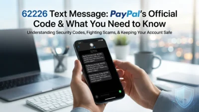 62226 text message meaning, PayPal official SMS code, verification codes, account security alerts, and what to know in 2026